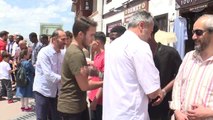 Yabancı öğrenciler Hacı Bayram Camisi'nde vatandaşlarla bayramlaştı
