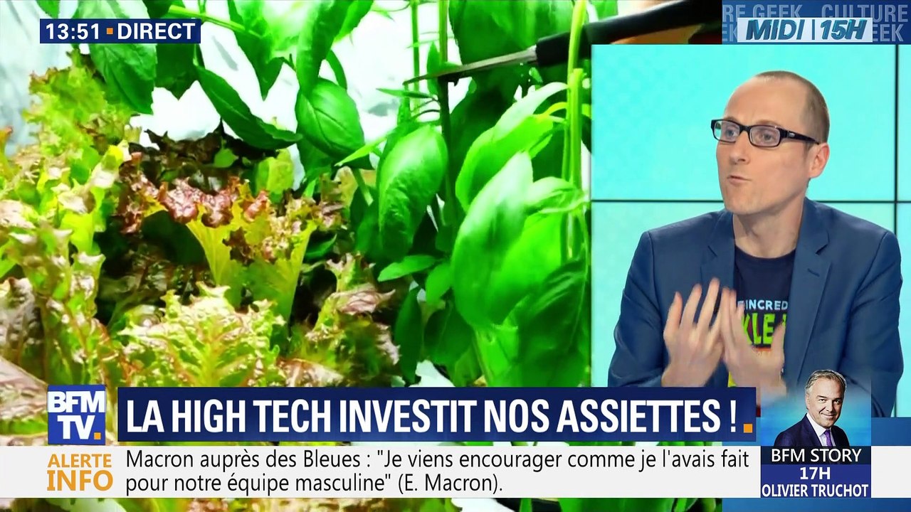 La high tech investit nos assiettes !