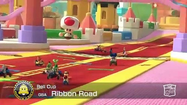 GBA Ribbon Road - Mario Kart 8 Deluxe Random Gameplay - Nintendo Switch