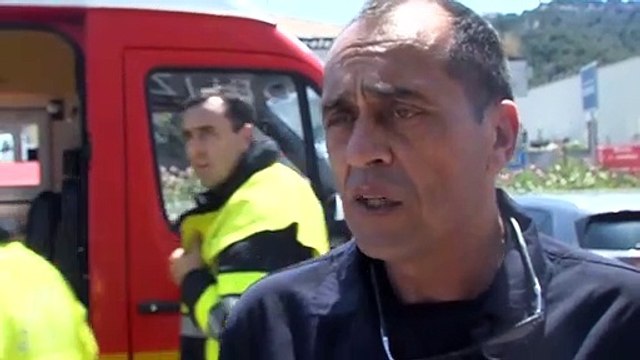 Les explications du Commandant Roditis.