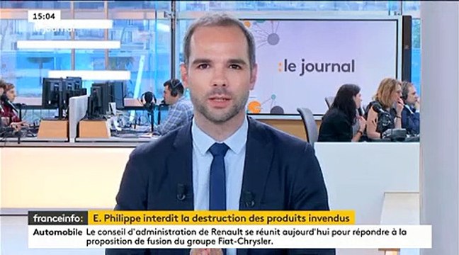 Gaspillage: Le Premier ministre Edouard Philippe annonce l'interdiction de la destruction des produits non alimentaires invendus d'ici 2023