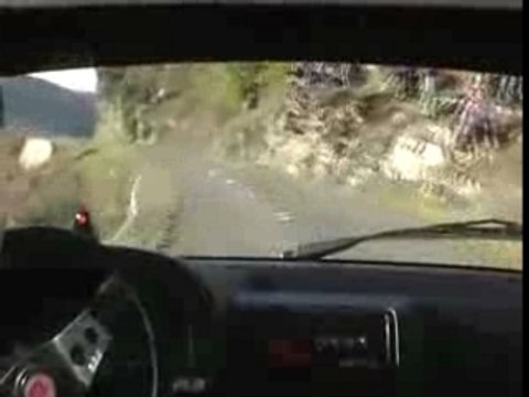 FINALE RALLYE 2007 caméra embarquée ES7 Larguier/Fantini