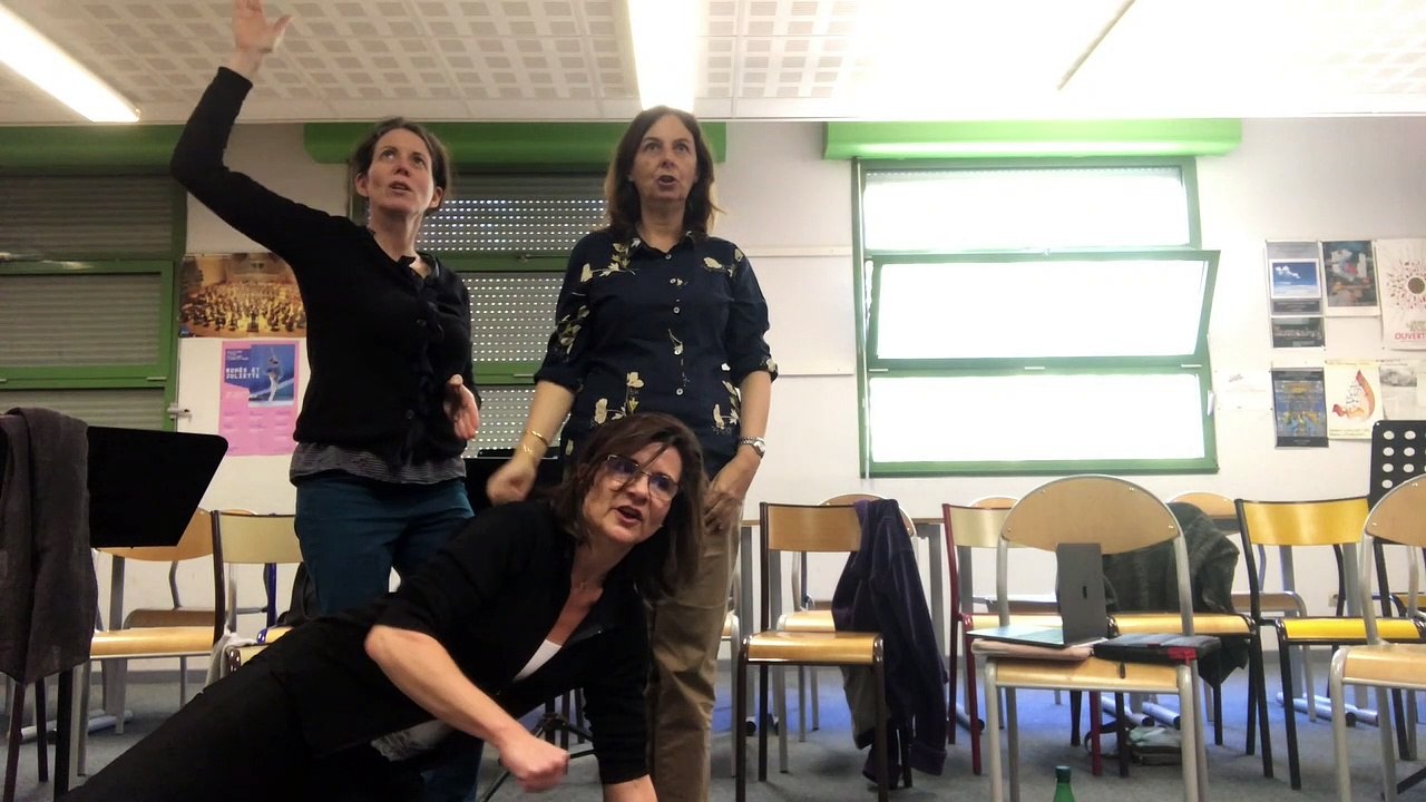 Enseignement de chant choral - La machine à souffle