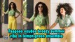 Taapsee exudes breezy summer vibe in lemon-green ensemble