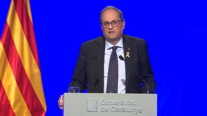 Torra no se siente "provisional" y descarta elecciones