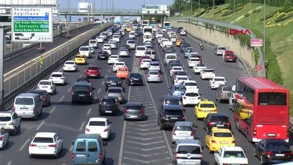 İSTANBUL- İSTANBUL'DA BAYRAM TRAFİĞİ-5