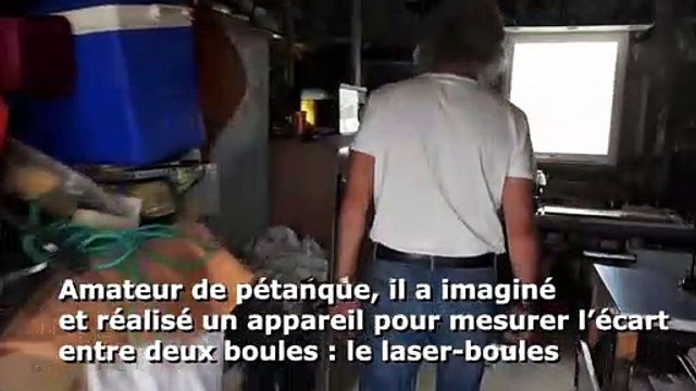 Serge Sandon, inventeur du laser-boules