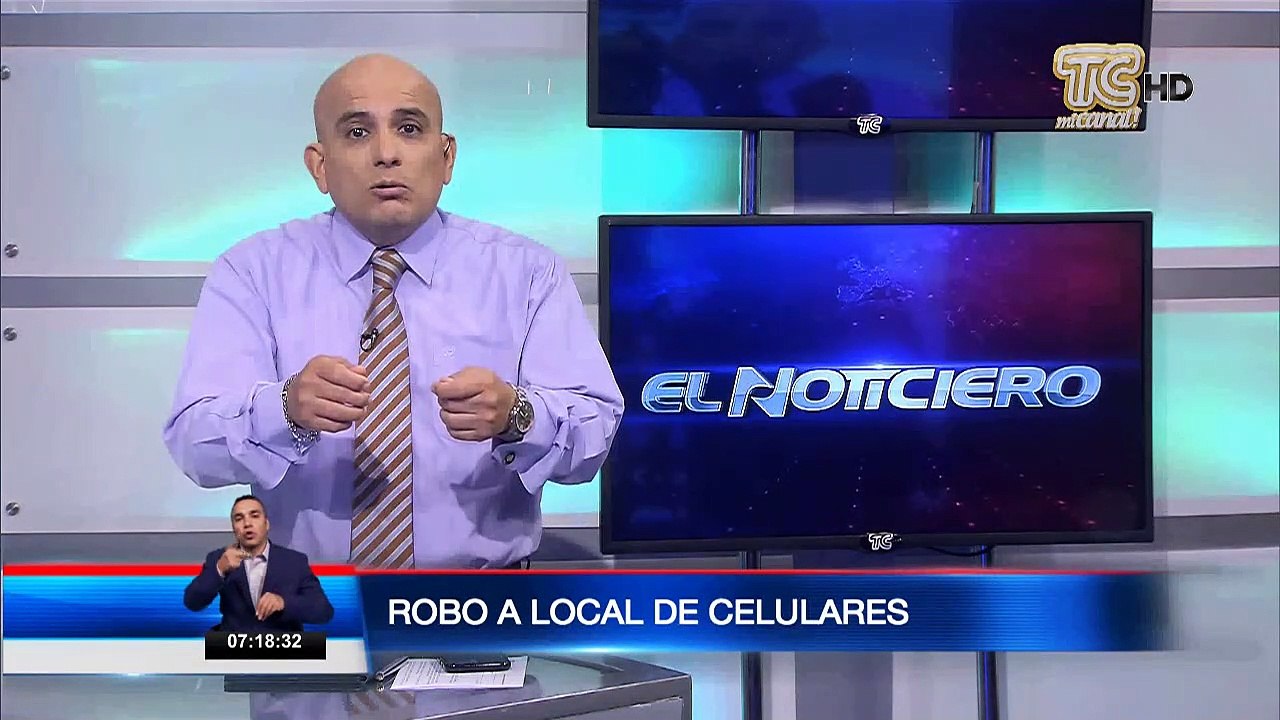 Por segunda ocasión roban local de celulares en Portoviejo