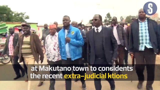West Pokot leaders & residents protest over recent killings
