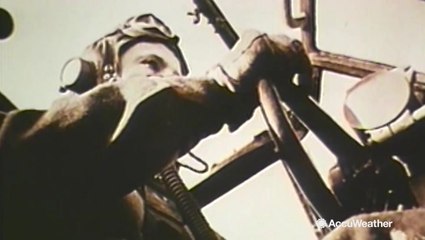 How did weather impact pilots flying over Normandy on D-Day?