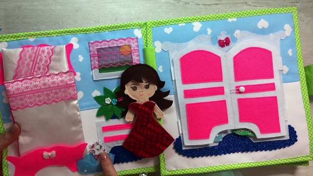 Doktorculuk oyunu oynuyoruz! Hanzade’ nin bebek evi, dollhouse, aktivite kitabı