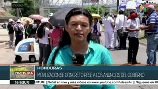 Maestros y médicos de Honduras desconfían de derogación de decretos