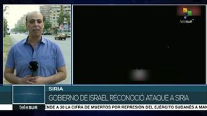 Israel realiza nueva agresión aérea contra Siria