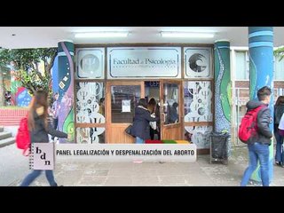 Panel Legalización y despenalización del aborto -  Facultad de psicología UNMdP