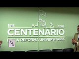 Inauguración de aula con motivo del Centenario de la Reforma Universitaria