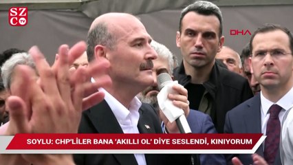 Soylu protestonun ardından açıklama yaptı