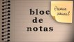 BLOC DE NOTAS SEMANAL   PROG 73