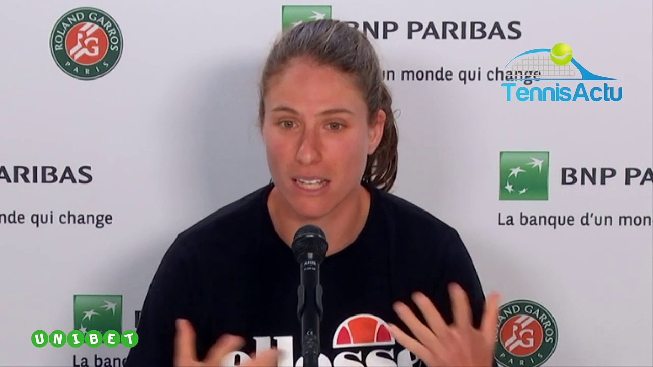 Roland-Garros 2019 - Johanna Konta is "Happy" to be in the semi-finals of Roland-Garros