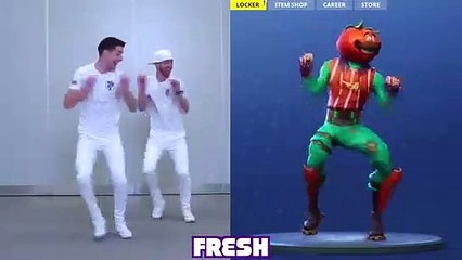 Real life fortnite dances