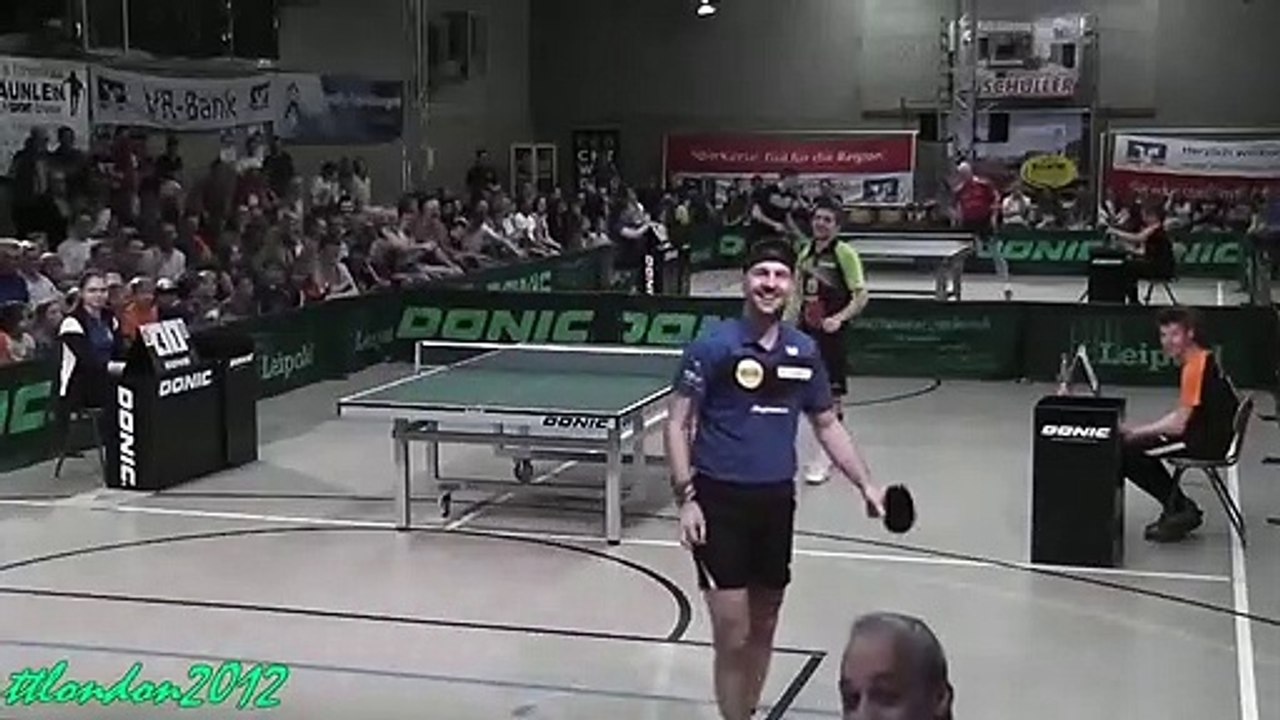 Deux échanges spectaculaires en tennis de table