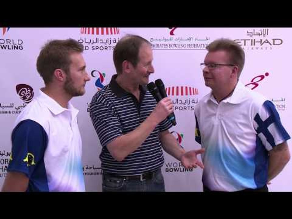 Player Interviews - Finland Doubles