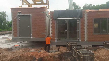 Maurage: une crèche modulaire construite en 3 jours seulement (2)