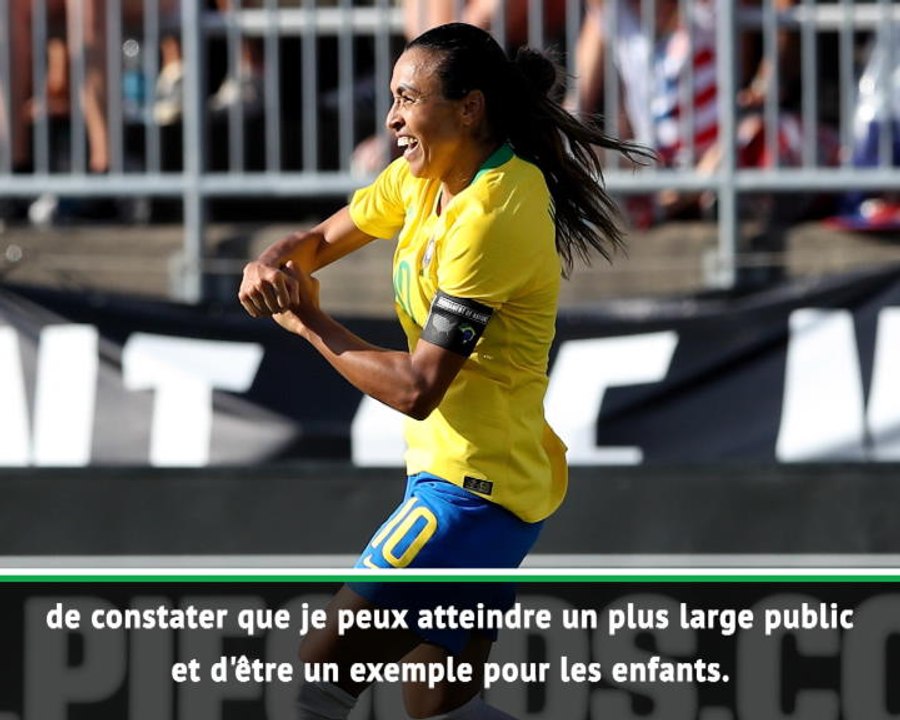 CdM (F) - Marta : "Je suis très fière d'être une référence"