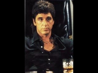 Scarface "dit bonjour a ma petite copine"