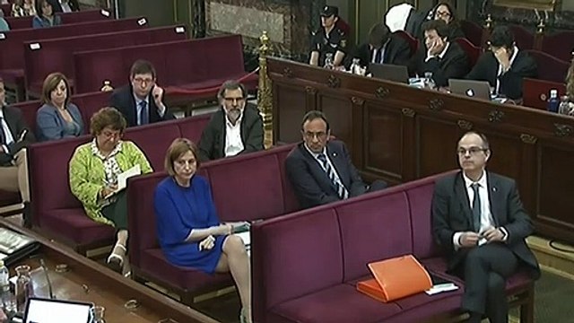 La Abogacía defiende en el Supremo que la violencia no formó parte del plan de los golpistas del 1-O