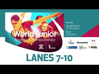 Singles Squad B (Lanes 7-10) - World Bowling Junior Championships