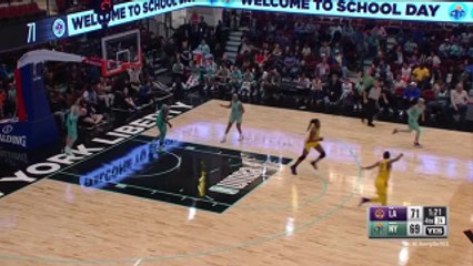 Chelsea Gray 3-pointers in New York Liberty vs. Los Angeles Sparks