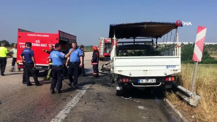 Otoyol kenarında uyuyan otomobil sürücüsü feci şekilde can verdi