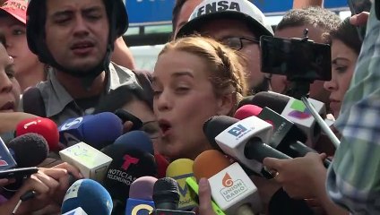 Esposa de opositor venezolano Leopoldo López se encuentra en España