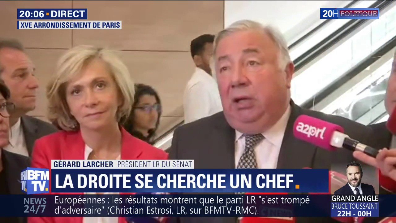 Les Républicains: Gérard Larcher annonce la tenue d'une "grande convention nationale" en octobre