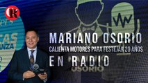Mariano Osorio calienta motores para festejar 20 años en radio