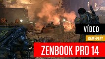 Gameplay de Gears of War 4 en Asus ZenBook Pro 14
