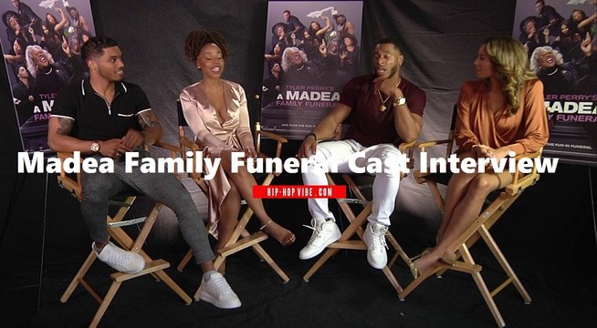 HHV Exclusive: Cast of A Madea Family Funeral talk audition processes, how they approached their roles, and bringing their own personalities into the roles