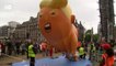 "Надувной" Трамп и протесты: как проходит визит президента США в Лондон (04.06.2019)