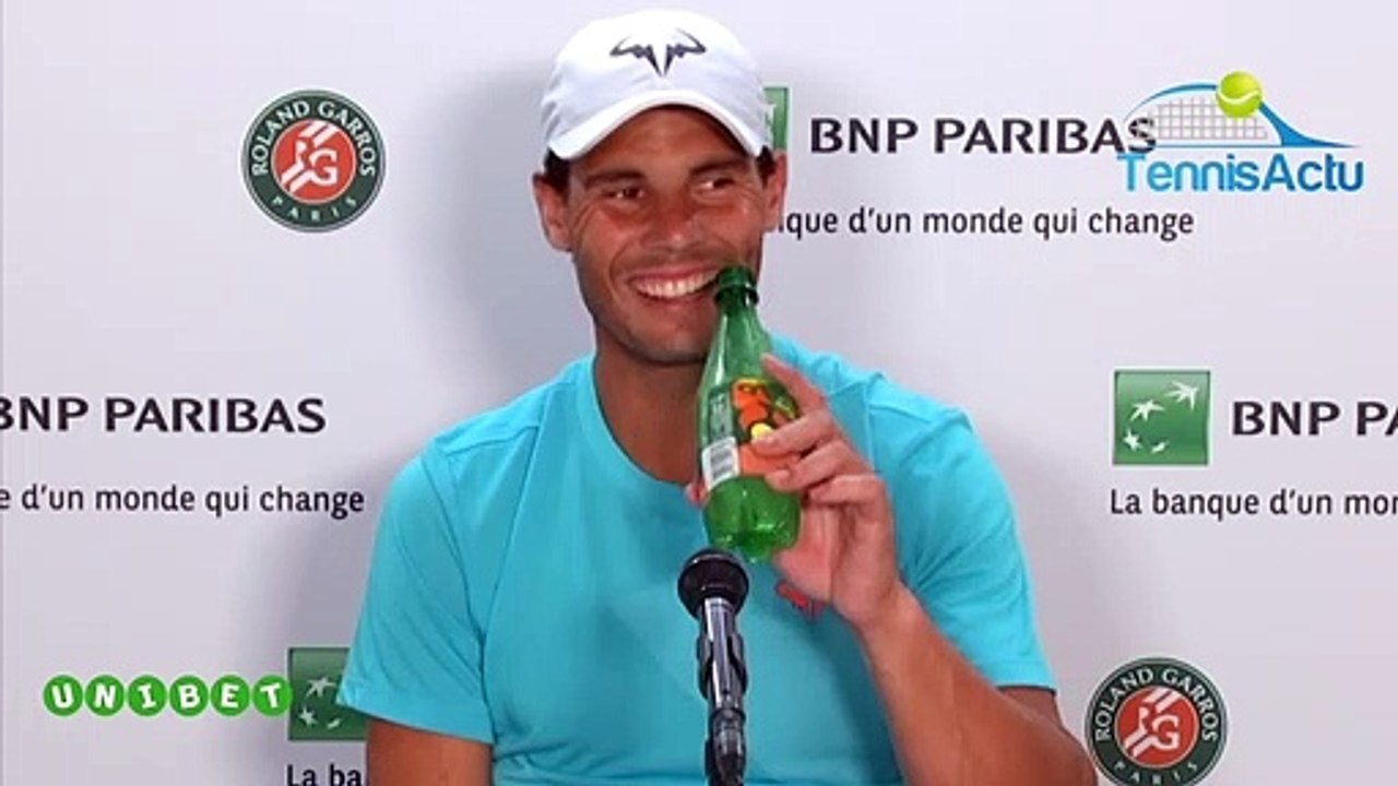 Roland-Garros 2019 - Rafael Nadal : " ¿Federer dijo que volvió a la tierra para enfrentarme a mí? No, eso no es verdad, no es para eso.