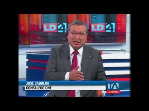 José Cabrera, Consejero del CNE