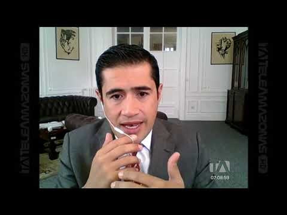 Entrevista al ministro de Economía y Finanzas, Richard Martínez, sobre crédito del FMI