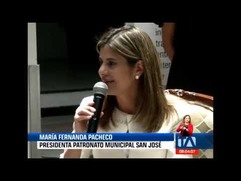 Primera reunión de trabajo entre María Fernanda Pacheco y Lilia Yunda -Teleamazonas