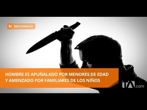 Menores de edad apuñalaron a su vecino - Teleamazonas