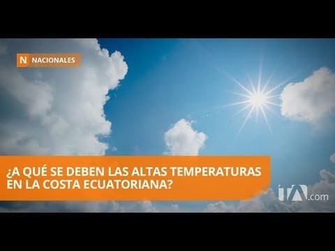 Altas temperaturas corresponden a la transición de la época lluviosa a la seca - Teleamazonas