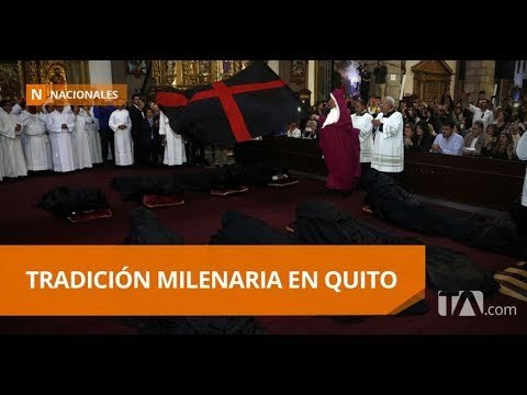 La Catedral Metropolitana de Quito fue el escenario del Arrastre de Caudas - Teleamazonas