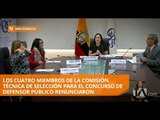 Renunciaron miembros de la comisión de selección de Defensor Público - Teleamazonas