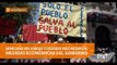 Colectivos sindicales y sociales marcharon en varias ciudades - Teleamazonas