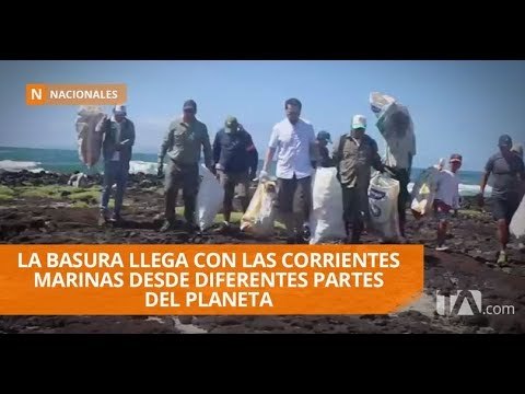 La basura oceánica contamina las islas Galápagos - Teleamazonas