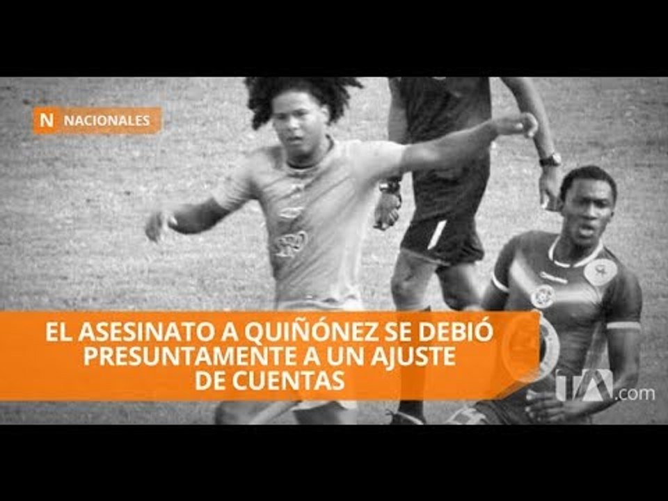 La Policía capturó a uno de los sospechosos del crimen del joven futbolista - Teleamazonas