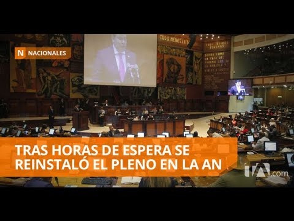 Primeras fricciones en el Legislativo - Teleamazonas